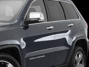 DH51082 Chrome Plated ABS plastic Door Handle Cover 8Pc 2011-2021 Jeep Grand Cherokee QAA