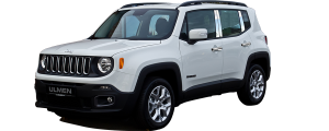 QAA - PP55070 Stainless Steel Pillar Trim 4Pc 2015-2023 Jeep Renegade QAA - Image 2