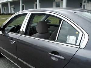 WP27805 Stainless Steel Window Accent Package 12Pc 2006-2010 Kia Optima QAA