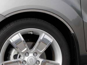 WQ10830 Stainless Steel Wheel Well Accent 4Pc 2010-2013 Kia Soul QAA