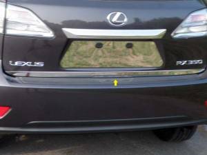 QAA - RD10125 Stainless Steel Rear Deck Accent 1Pc 2010-2015 Lexus RX350 QAA - Image 1