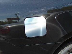 QAA - GC49625 Stainless Steel Gas Cap Door Trim 1Pc 2009-2012 Lincoln MKS QAA - Image 1