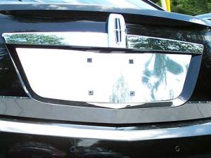 QAA - LP49625 Stainless Steel License Plate Bezel 1Pc 2009-2012 Lincoln MKS QAA - Image 1