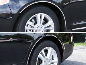 WQ49626 Stainless Steel Wheel Well Accent 8Pc 2009-2012 Lincoln MKS QAA