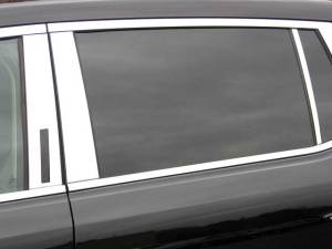 PP50671 Stainless Steel Pillar Trim 6Pc 2010-2020 Lincoln MKT QAA