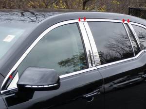 PP50673 Stainless Steel Pillar Trim 10Pc 2010-2020 Lincoln MKT QAA