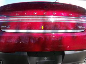 QAA - RD53630 Stainless Steel Rear Deck Accent 1Pc 2013-2020 Lincoln MKZ QAA - Image 1