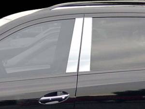 QAA - PP26065 Stainless Steel Pillar Trim 4Pc 2006-2008 Mercedes-Benz ML Class QAA - Image 1