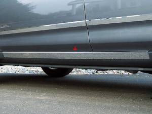 QAA - TH27010 Stainless Steel Rocker Panel Trim 2Pc 2007-2009 Mitsubishi Outlander QAA - Image 1