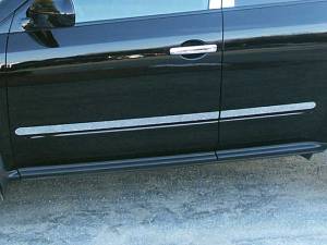 TH24590 Stainless Steel Rocker Panel Trim 4Pc 2003-2007 Nissan Murano QAA