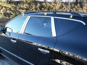 WP24591 Stainless Steel Window Accent Package 6Pc 2003-2007 Nissan Murano QAA