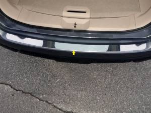 QAA - RB14535 Stainless Steel Rear Bumper Accent 1Pc 2014-2020 Nissan Rogue QAA - Image 1