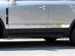 TH48440 Stainless Steel Rocker Panel Trim 6Pc 2008-2009 Saturn Vue QAA