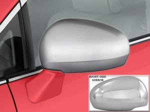 QAA - MC29155 Chrome Plated ABS plastic Mirror Cover 2Pc 2010-2012 Toyota Prius, 2009-2012 Toyota Venza QAA - Image 1