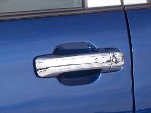 DH27144 Chrome Plated ABS plastic Door Handle Cover 4Pc 2007-2019 Toyota Tundra QAA