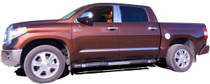 QAA - SGC14143 Chrome Plated ABS plastic Grille Overlay 6Pc 2014-2017 Toyota Tundra QAA - Image 3