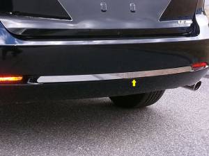 RBI29155 Stainless Steel Rear Bumper Accent 1Pc 2009-2015 Toyota Venza QAA