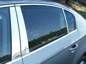 PP26676 Stainless Steel Pillar Trim 6Pc 2006-2010 Volkswagen Passat QAA