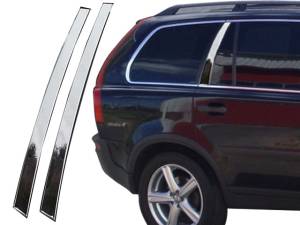 RW27382 Stainless Steel Rear Window Trim 2Pc 2007-2008 Volvo XC90 QAA