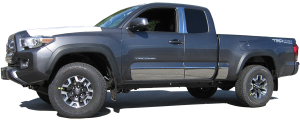 QAA - PP16175 Stainless Steel Pillar Trim 4Pc 2016-2023 Toyota Tacoma QAA - Image 5