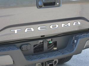 SGR16175 Stainless Steel Graphic/Logo/emblem 6Pc 2016-2023 Toyota Tacoma QAA