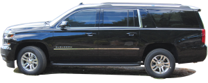 QAA - BI55195 Stainless Steel Rear Bumper Trim 1Pc 2015-2020 Chevrolet Suburban QAA - Image 3