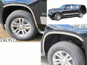 WQ55198 Stainless Steel Wheel Well Accent 4Pc 2015-2020 Chevrolet Suburban QAA