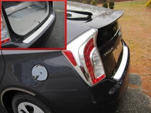 RB10135 Stainless Steel Rear Bumper Accent 1Pc 2010-2015 Toyota Prius QAA