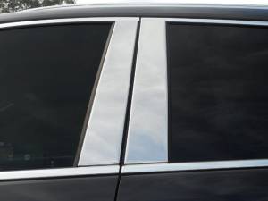 QAA - PP57260 Stainless Steel Pillar Trim 4Pc 2017-2025 Cadillac XT5 QAA - Image 1