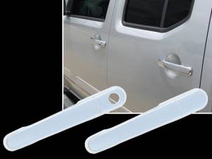 DH25515 Chrome Plated ABS plastic Door Handle Cover 8Pc 2005-2021 Nissan Frontier QAA