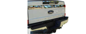 QAA - TP57320 Stainless Steel Tailgate Accent 1Pc 2017-2019 Ford F-250 & F-350 Super Duty QAA - Image 5