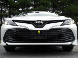 SG18130 Stainless Steel Grille Accent 1Pc 2018-2024 Toyota Camry QAA