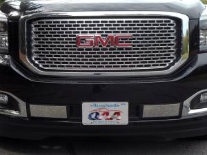 FB55297 Stainless Steel Front Bumper Accent 2Pc 2015-2020 GMC Yukon QAA