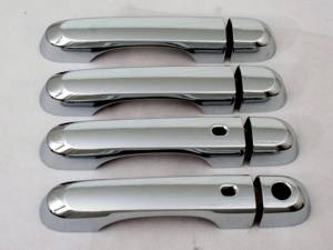 DH55071 Chrome Plated ABS plastic Door Handle Cover 8Pc 2015-2023 Jeep Renegade QAA