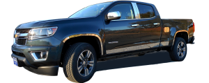 QAA - TH55150 Stainless Steel Rocker Panel Trim 8Pc 2015-2022 Chevrolet Colorado QAA - Image 2