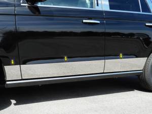 TH58383 Stainless Steel Rocker Panel Trim 6Pc 2018-2024 Ford Expedition QAA