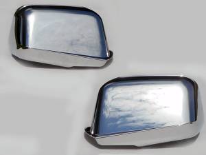 QAA - MC47361 Chrome Plated ABS plastic Mirror Cover 2Pc 2007-2011 Ford Edge QAA - Image 1