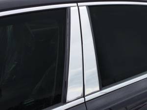 PP17845 Stainless Steel Pillar Trim 4Pc 2017-2021 Kia Cadenza QAA