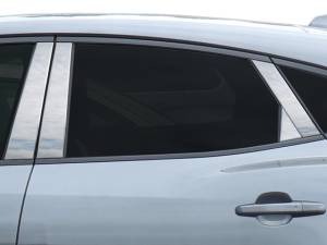 QAA - PP18092 Stainless Steel Pillar Trim 8Pc 2018-2024 Jaguar E-Pace QAA - Image 1