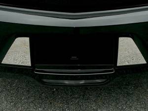 LPS58245 Stainless Steel License Plate Surround 2Pc 2018-2019 Cadillac XTS QAA