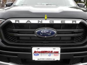 SG59345 Stainless Steel Grille Accent 4Pc 2019-2023 Ford Ranger QAA