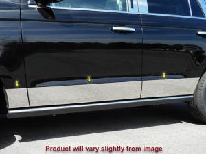 QAA - TH58384 Stainless Steel Rocker Panel Trim 6Pc 2018-2025 Ford Expedition QAA - Image 1