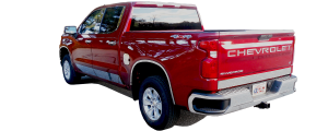 QAA - PP59170 Stainless Steel Pillar Trim 4Pc 2019-2025 Chevrolet Silverado, 2019-2025 GMC Sierra QAA - Image 6