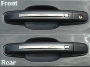 DH59175 Stainless Steel Door Handle Accent 4Pc 2019-2024 Chevrolet Silverado QAA