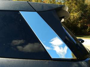 QAA - RW60330 Stainless Steel RearHatch Window Set 2Pc 2020-2025 Ford Explorer QAA - Image 1