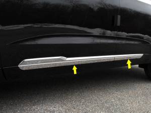 TH60210 Stainless Steel Rocker Panel Trim 4Pc 2020-2024 Cadillac XT6 QAA