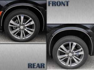 QAA - WQ60210 Stainless Steel Wheel Well Accent 4Pc 2020-2025 Cadillac XT6 QAA - Image 1