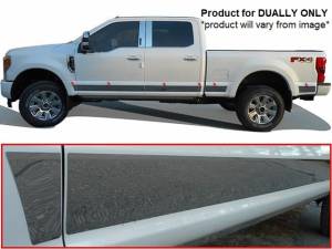 TH57326 Stainless Steel Rocker Panel Trim 12Pc 2017-2022 Ford F-250 & F-350 Super Duty QAA