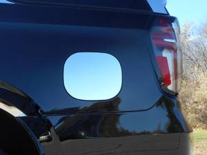 QAA - GC61190 Stainless Steel Gas Cap Door Trim 1Pc 2021-2025 Chevrolet Suburban, 2021-2025 Chevrolet Tahoe QAA - Image 1