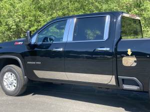 QAA - GC60184 Stainless Steel Gas Cap Door Trim 1Pc 2020-2025 Chevrolet Silverado HD QAA - Image 1